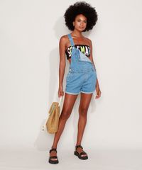 Jardineira-Jeans-Feminina-Relaxed-com-Barra-Dobrada-Azul-Claro-9970912-Azul_Claro_3