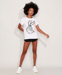 Camiseta-Feminina-Ampla-Pernalonga-Manga-Curta-Decote-Redondo-Branca-9957418-Branco_3