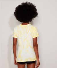 Camiseta-Feminina-Tom-e-Jerry-Estampada-Tie-Dye-Manga-Curta-Decote-Redondo-Amarela-9960133-Amarelo_4