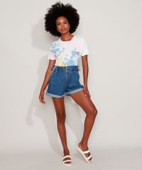 Short-Jeans-Feminino-Sawary-Clochard-Cintura-Alta-com-Fivela-Azul-Medio-9974664-Azul_Medio_3