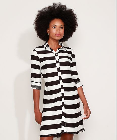 Saida-de-Praia-Chemise-Curta-Listrada-Manga-Longa-Preta-9965719-Preto_1