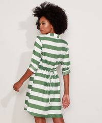 Saida-de-Praia-Chemise-Curta-Listrada-Manga-Longa-Verde-9965719-Verde_2