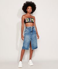 Saia-Jeans-Feminina-Midi-Clochard-Marmorizada-com-Fenda-Azul-Medio-9972417-Azul_Medio_3