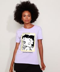 Camiseta-Feminina-Ampla-Betty-Boop-Manga-Curta-Decote-Redondo-Lilas-9968809-Lilas_6