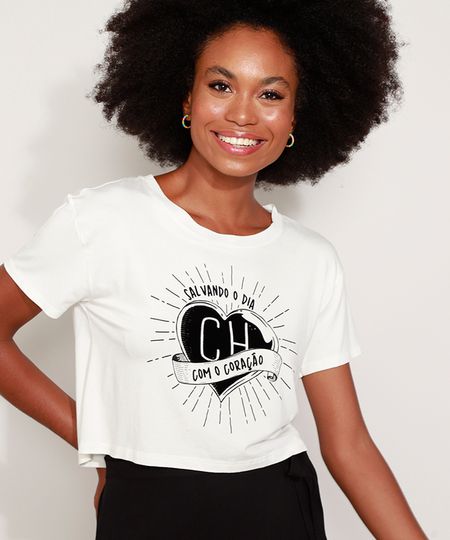 Camiseta-Feminina-Cropped-Chapolin-Flocada-Manga-Curta-Decote-Redondo-Off-White-9976097-Off_White_1 Camiseta-Feminina-Cropped-Chapolin-Flocada-Manga-Curta-Decote-Redondo-Off-White-9976097-Off_White_1