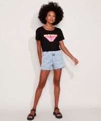Camiseta-Feminina-Cropped--Bazinga---The-Big-Bang-Theory-Manga-Curta-Decote-Redondo-Preta-9974584-Preto_3