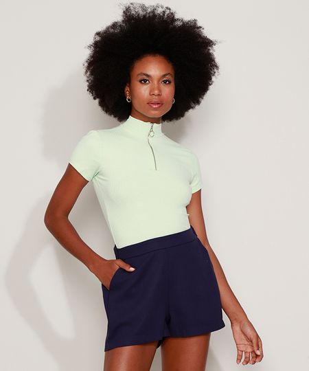 Blusa-Feminina-Canelada-com-Ziper-de-Argola-Manga-Curta-Gola-Alta-Verde-Claro-9680111-Verde_Claro_1 Blusa-Feminina-Canelada-com-Ziper-de-Argola-Manga-Curta-Gola-Alta-Verde-Claro-9680111-Verde_Claro_1