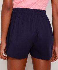 Short-Feminino-Cintura-Alta-Alfaiatado-com-Linho-e-Amarracao-Azul-Marinho-9966764-Azul_Marinho_2