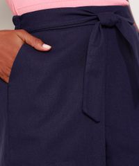 Short-Feminino-Cintura-Alta-Alfaiatado-com-Linho-e-Amarracao-Azul-Marinho-9966764-Azul_Marinho_5