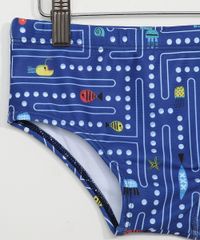 Sunga-Infantil-Tradicional-Estampada-Labirinto-com-Protecao-UV50---Azul-9973897-Azul_3