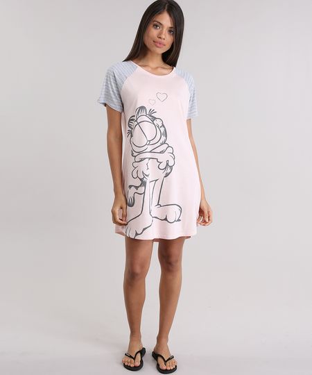 Camisola-Raglan-Garfield-Rose-9013159-Rose_1 Camisola-Raglan-Garfield-Rose-9013159-Rose_1