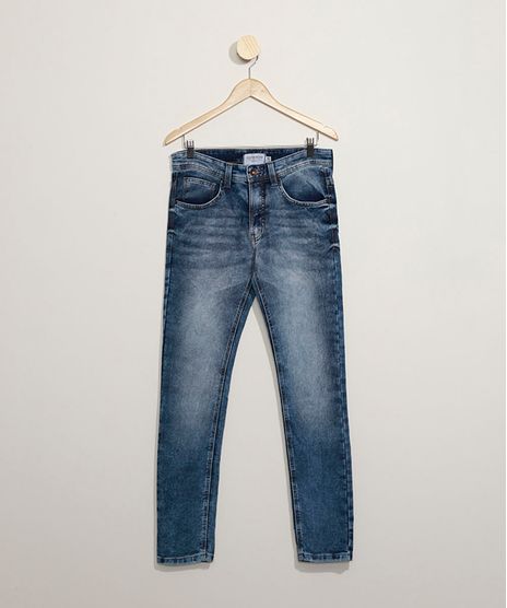 Calca-Jeans-em-Moletom-Masculina-Skinny-Azul-Medio-9859783-Azul_Medio_1