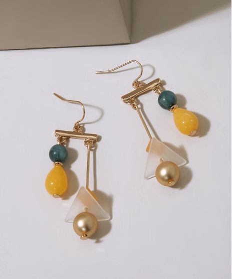 Brinco-Feminino-Alongado-com-Pedras-Dourado-9963578-Dourado_1