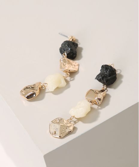 Brinco-Feminino-Alongado-com-Pedras-Dourado-9963581-Dourado_1