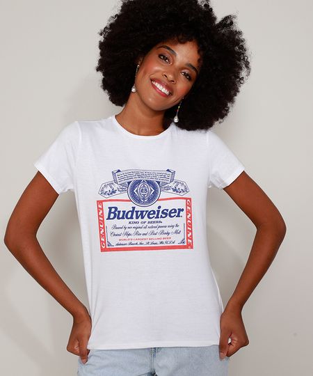 Camiseta-Feminina-Budweiser-Manga-Curta-Decote-Redondo-Off-White-9960758-Off_White_1 Camiseta-Feminina-Budweiser-Manga-Curta-Decote-Redondo-Off-White-9960758-Off_White_1