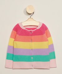Sueter-Infantil-Listrado-com-Botoes-Multicor-9954877-Multicor_1