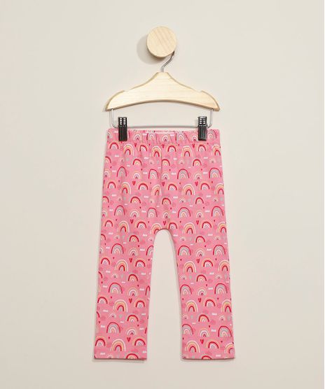 Calca-Infantil-Estampada-Arco-Iris-com-Bordado-Coelhinho-Rosa-9957000-Rosa_1