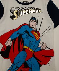 Camiseta-Infantil-Super-Homem-Manga-Curta-Decote-Careca-Off-White-9973307-Off_White_2