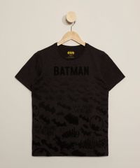 Camiseta-Juvenil-Morcegos-Batman-Manga-Curta-Gola-Careca-Cinza-Mescla-Escuro-9973305-Cinza_Mescla_Escuro_1