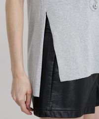 Blusa-Longa-Basica-com-Fendas-Cinza-Mescla-Claro-8783273-Cinza_Mescla_Claro_4