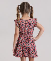 Vestido-Estampado-de-Borboletas-com-Babados-Coral-8802158-Coral_2