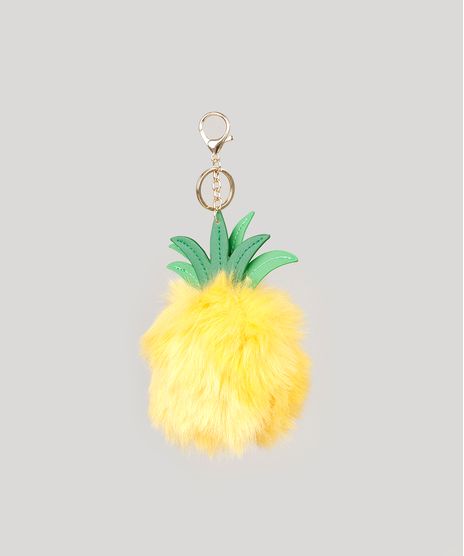Chaveiro-Abacaxi-Pompom-Amarelo-8883144-Amarelo_1
