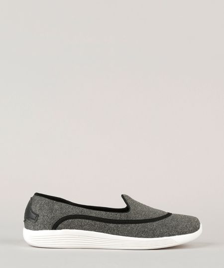 Tenis-Slip-On-Beira-Rio-Cinza-Mescla-Escuro-9049402-Cinza_Mescla_Escuro_1