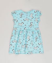 Vestido-Estampado-de-Zebra-em-Algodao---Sustentavel-Azul-9030816-Azul_2