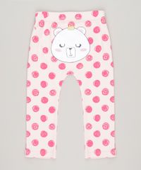 Calca-Ursinha-Estampada-de-Poa-em-Algodao---Sustentavel-Rosa-8795979-Rosa_1