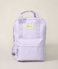 Mochila-Feminina-Grande-com-Bolso-Frontal-e-Alca-de-Mao-Lilas-9965538-Lilas_2