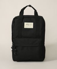 Mochila-Feminina-Grande-com-Bolso-Frontal-e-Alca-de-Mao-Preta-9965538-Preto_2