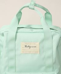 Mochila-Feminina-Grande-com-Bolso-Frontal-e-Alca-de-Mao-Verde-9965538-Verde_4