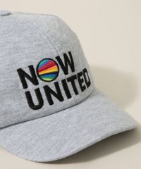 Bone-Juvenil-Aba-Curva-Now-United-em-Moletom-Cinza-Mescla-9975053-Cinza_Mescla_2