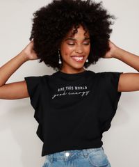 Blusa-Feminina-com-Bordado--Good-Energy--e-Babado-na-Manga-Decote-Redondo-Preta-9972190-Preto_1