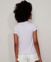 Camiseta-Feminina-Gatinho--Cansadita--Manga-Curta-Decote-Redondo-Lilas-9865465-Lilas_2
