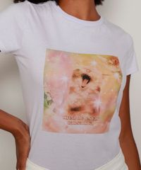 Camiseta-Feminina-Gatinho--Cansadita--Manga-Curta-Decote-Redondo-Lilas-9865465-Lilas_5
