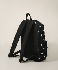 Mochila-Feminina-Grande-Estampada-Poa-com-Bolso-Preta-9965535-Preto_3