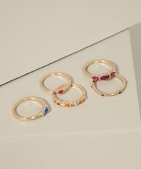 Kit-de-5-Aneis-Femininos-com-Pedras-Dourado-9963583-Dourado_1