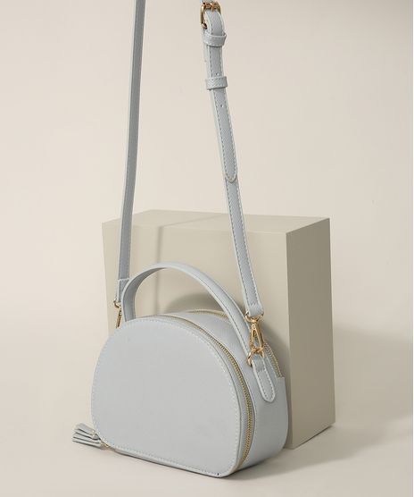 Bolsa-Feminina-Transversal-Pequena-com-Alca-De-Mao-Azul-Claro-9965540-Azul_Claro_1