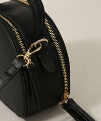 Bolsa-Feminina-Transversal-Pequena-com-Alca-De-Mao-Preta-9965540-Preto_5