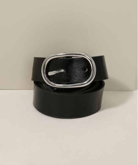 Cinto-Feminino-Medio-com-Fivela-Oval-Preto-9963817-Preto_1