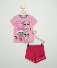 Pijama-Infantil-Lol-Surprise-Manga-Curta-Rosa-9964012-Rosa_1
