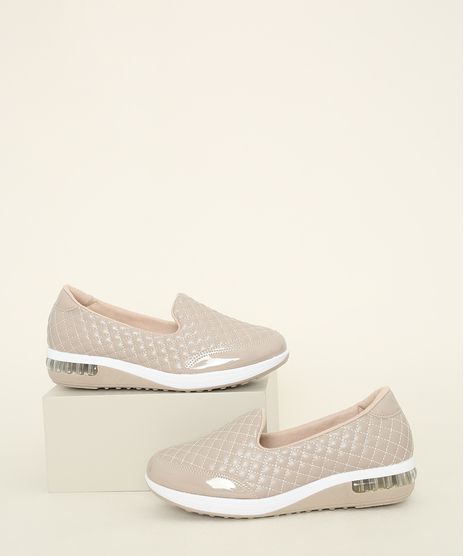 Tenis-Slip-On-Feminino-Modare-Matelasse-Bege-9982811-Bege_1