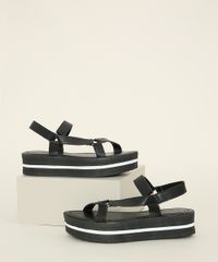 Sandalia-Feminina-Oneself-Flatform-Papete-Preta-9982238-Preto_1