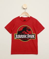 Camiseta-Infantil-Jurassic-Park-Manga-Curta-Vermelha-9973312-Vermelho_1