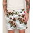 Short-de-Sarja-Masculino-Estampado-de-Ilha-com-Cordao-e-Bolsos-Azul-Claro-9970019-Azul_Claro_1