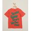 Camiseta-Infantil--Skate-Game-Sport-No-Bad-Vibes--Manga-Curta-Coral-9973330-Coral_1