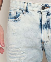 Bermuda-Jeans-Masculina-Slim-Destroyed-Marmorizada-Azul-Claro-9971326-Azul_Claro_5
