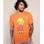 Camiseta-Masculina-Lisa-Simpson-Dancando-Manga-Curta-Gola-Careca-Laranja-9971308-Laranja_1
