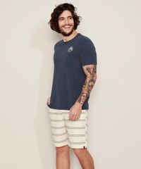 Camiseta-Masculina--Sunrise--com-Linho-e-Bolso-Manga-Curta-Gola-Careca-Azul-Marinho-9970884-Azul_Marinho_3